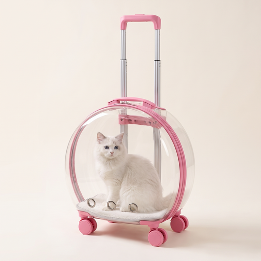 Kitty Go - Transparent Cat Trolley